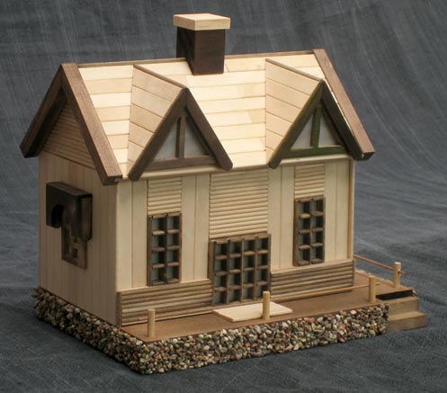 House  on Lovely Popsicle Stick House  Made By Lee Kuo