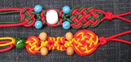 2 simple examples of Chinese knotting from Lee-Kuo